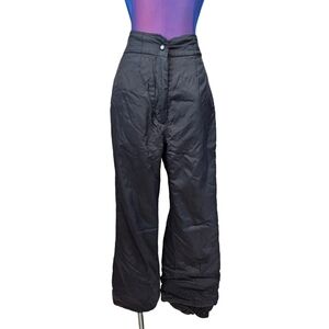 Obermeyer Black Nylon Ski Pants Snowboard Pants Size 12‎ Women's J16